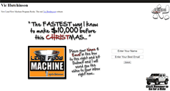 Desktop Screenshot of leadflowmachine.com